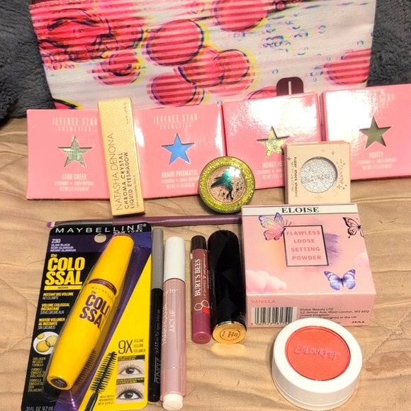 Lancome Other - Lancome Clinique Natasha Denona Tarte Maybelline Colourpop Bundle NEW